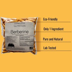Premium Berberine HCL Extract 1200mg, Healthy Cholesterol, Anti-inflammatory