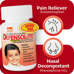 DEFENSOL-ITO 30 CHEWABLE TABLETS