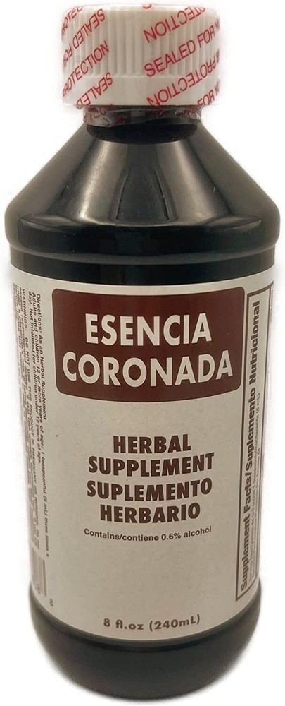 Esencia Coronada- Crowned Essence Herbal Supplement 8 Fl Oz