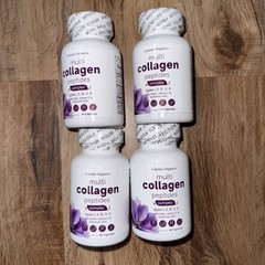 Micro Ingredients Multi Collagen Peptides – 4 bottles 60 pills each