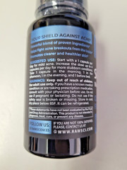 Raw Sciences Skin Cleanse 250 Blend Niacin Zinc Selenium Acne Supplement