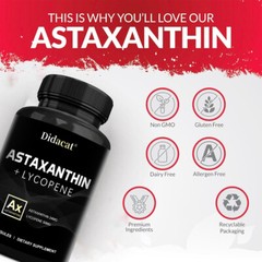 Astaxanthin Powerful Antioxidant Support 24mg Support Cardiovascular Health
