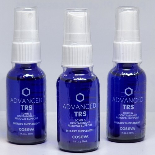 (3 Pack) Coseva Advanced TRS Toxin & Contaminant Removal System 28ml New Sealed