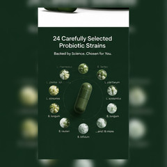 Seed DS-01 Daily Synbiotic – Digestive & Gut Health – 60ct (30-Day)