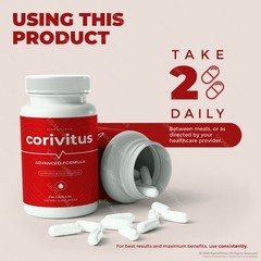 Corivitus Capsules, Advanced Formula for Blood Support & Metabolic Balance 60ct