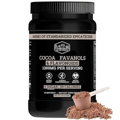 1 PACK Black Forest High Flavanol Cocoa Powder and Flavonoids Supplements 1200mg