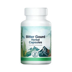 Bitter Gourd Herbal Capsules – Green Bud Bitter Guard Capsules – 60 Caps