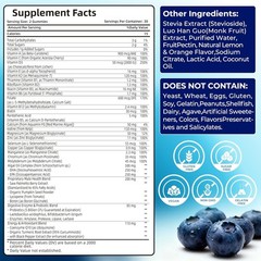 Mens Multivitamin Gummies for Men Daily – Zero Sugar Adult Gummy ..Exp- 092027