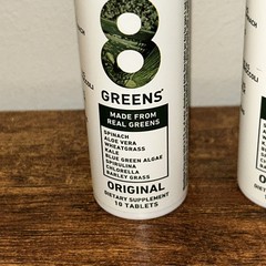 8Greens Original Effervescent Tablets 10ct Pack of 4 EXP 01/2028 Superfood