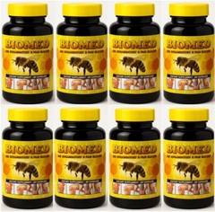 8 Biomed Arthritis Miracle Anti-Inflammatory Bee Therapy Plus Muscle Joint Pills