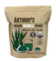 Anthony’s Organic Chlorella Powder, 8 oz, Non GMO, Gluten 8 Ounce (Pack of 1)