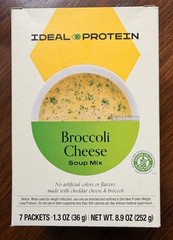 Ideal Protein Broccoli Cheese Soup Mix (7 Serv) BB 03/31/28 FREE SHIPPING!!!