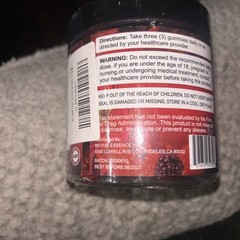 LanranBee Creatine Monohydrate 120 Gummies 8000mg Berry Flavor