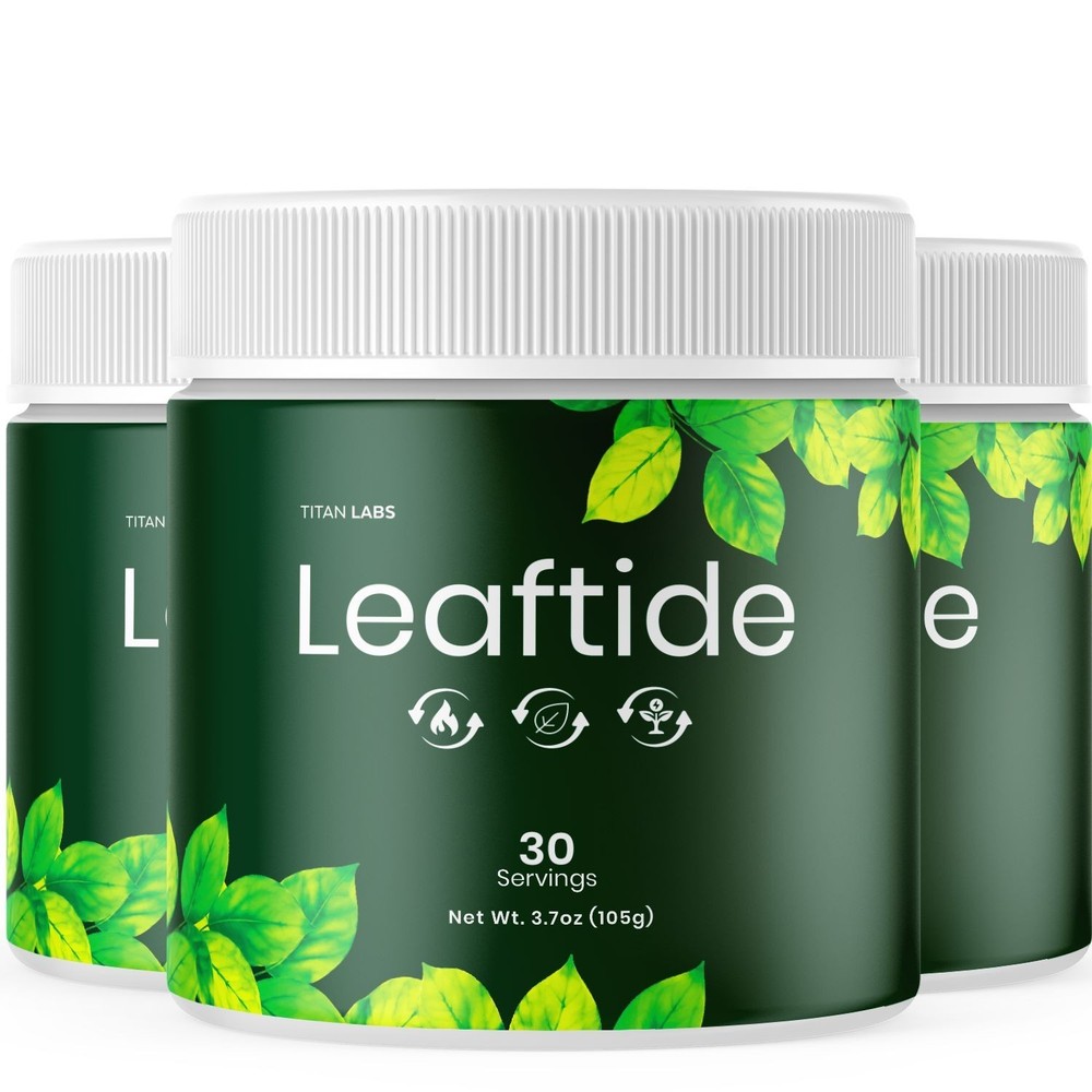 (3 Pack) Leaftide Powder Weight Management Support Formula Leaf Tide 90 Servings