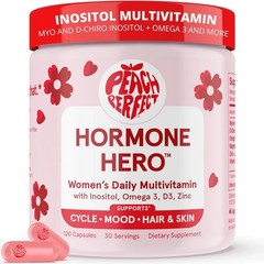 Peach Perfect 40:1 Inositol Complex – Myo & D-Chiro with Multivitamin & Omega-3