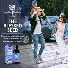Nourishing Nutrients Organic Black Cumin Seed Oil – Usda Cold Pressed Up To 4