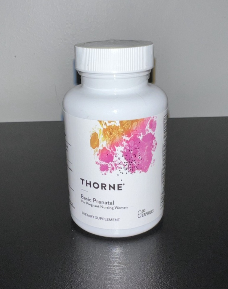 Thorne Basic Prenatal 90 Capsules • NEW • Exp 12/26