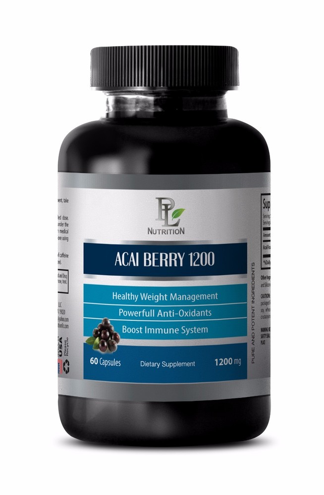 ACAI BERRY SUPPLEMENT – Acai Berry Antioxidant Capsules, Acai 1Bot