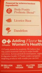 NEW – O Positiv URO Whole Body 20 Billion CFU Womens Probiotic 30 Caps EXP 6/26
