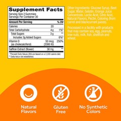 Hello Happy Gummies – Remain Optimistic of Mood – with Vitamin D & Saffron