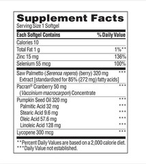 trunature PROSTATE Plus Health Complex suppliment- 250 Softgels-Fast shipping