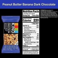 KIND Breakfast Healthy Snack Bar Peanut Butter Banana Dark Chocolate Gluten F…