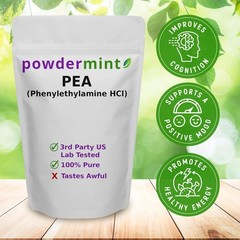 Phenylethylamine Supplement 125 Grams Phenethylamine HCL Form