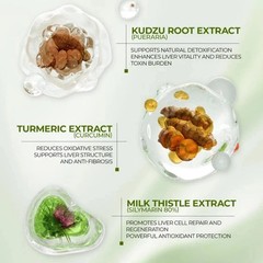Oxyenergy Milk Thistle Liver Detox & Colon CleanseNatural Liver Health Support