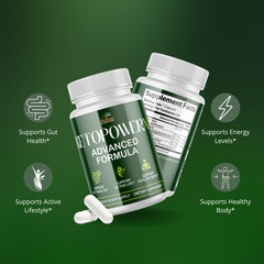 Keto Power X- Metabolism Support, Weight Management Supplement- 4 Bottles