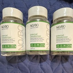 NO/BO Internal Deodorizer Capsules, Body Odor Control, Aluminum-Free 3-30 Ct.