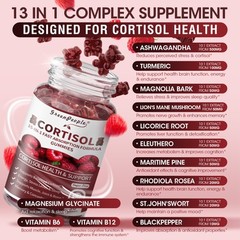 Cortisol Supplements Cortisol Blocker Stress Relief Sleep Aid Adrenal Support