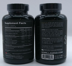 2Pk- Gorilla Mind, 240 Total Capsules, Exp. 3/27