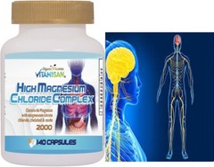 Best Naturals Magnesium Chloride 2000 140 CAPSULES *Nervous System Support*