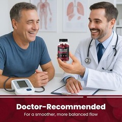 Potent Beet Root Gummies With Grape Seed, Vitamin C, B12 & Nitric Oxide