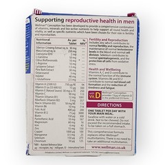 Vitabiotics Wellman Conception Tablets 30 Capsules Exp 09/2027
