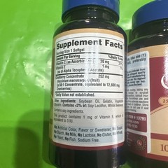 (2 pack) Puritan’s Pride Triple Strength Cranberry Fruit 100 tab 12,600 mg 04/27