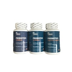 3 Pack Dr. Tobias Digestive Support Probiotics 90 Capsule Each Lot Diet EXP 2025