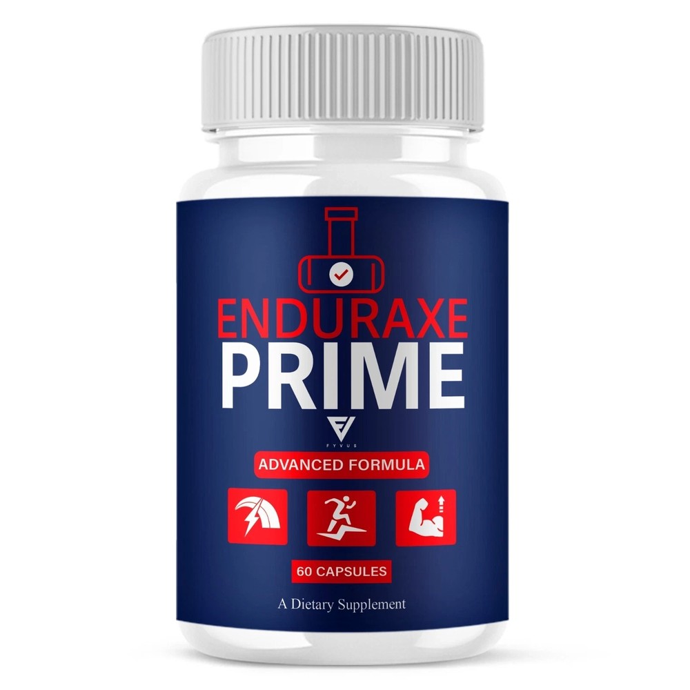 Enduraxe Prime Advanced Capsules, EnduraxePrime Pills (60 Capsules), Pack of 1