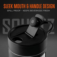 22Oz Electric Shaker Bottle Automatic Blending Flask for Protein Usb-Rechargeabl