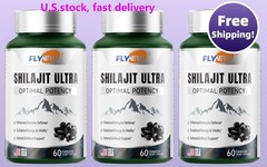 3PCS Flynew Optimal Potency | Shilajit Ultra | Adaptogen Energy Stamina Immune