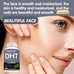 DHT Advanced Hair Formula With Biotin Promotes Hair Health And Skin Elasticity