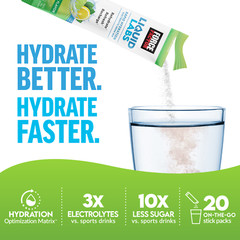 Force Factor Liquid Labs Electrolytes Powder, Hydration Packets – Lemon Lime