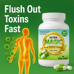 Ultra Magic Detox™ 7-Day Cleanse – Full Body Herbal THC Detox Kit & System Flush