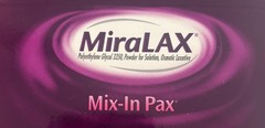 20 Travel Single Dose Packets MiraLAX Unflavored Mix-In Pax Laxative Exp 05/2027