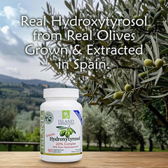 20% Hydroxytyrosol Complex™ Olive Fruit Extract – Super Strength 100% Grown & Ex