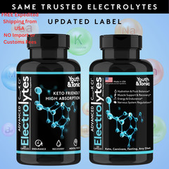 Complete Electrolyte Supplement Pills High Absorption | 100 Count (Pack of 1)