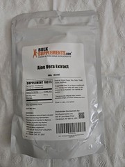 Bulk Supplements Aloe Vera Extract 1000 Servings No Sugar, Soy, Dairy, Gluten