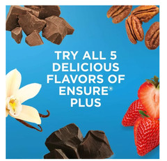 Ensure Plus Nutrition Shake Vanilla 16 Pack 16g Protein 8oz