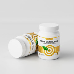 Boost Immunity Ginsenosides | 120 Capsules US Made | Ginseng Supplement | Vinsic