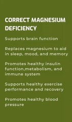 Breakthrough Magnesium Bioptimizers all 7 vital forms – 60 capsules 250mg